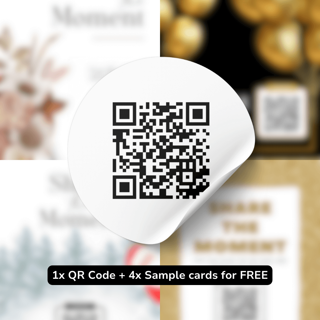 Innovative QR code solution for event photo sharing