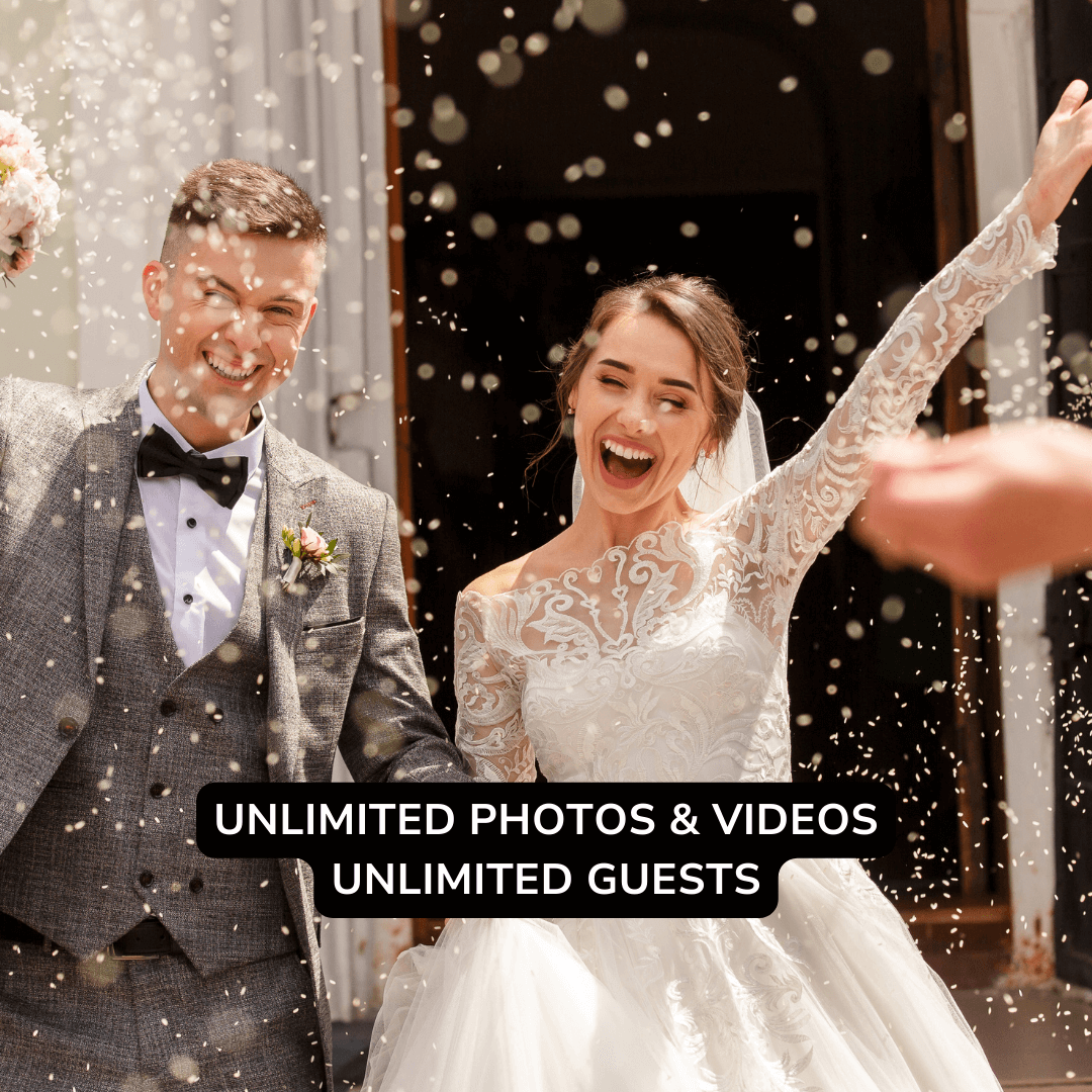 Real-time photo sharing with QR code technology